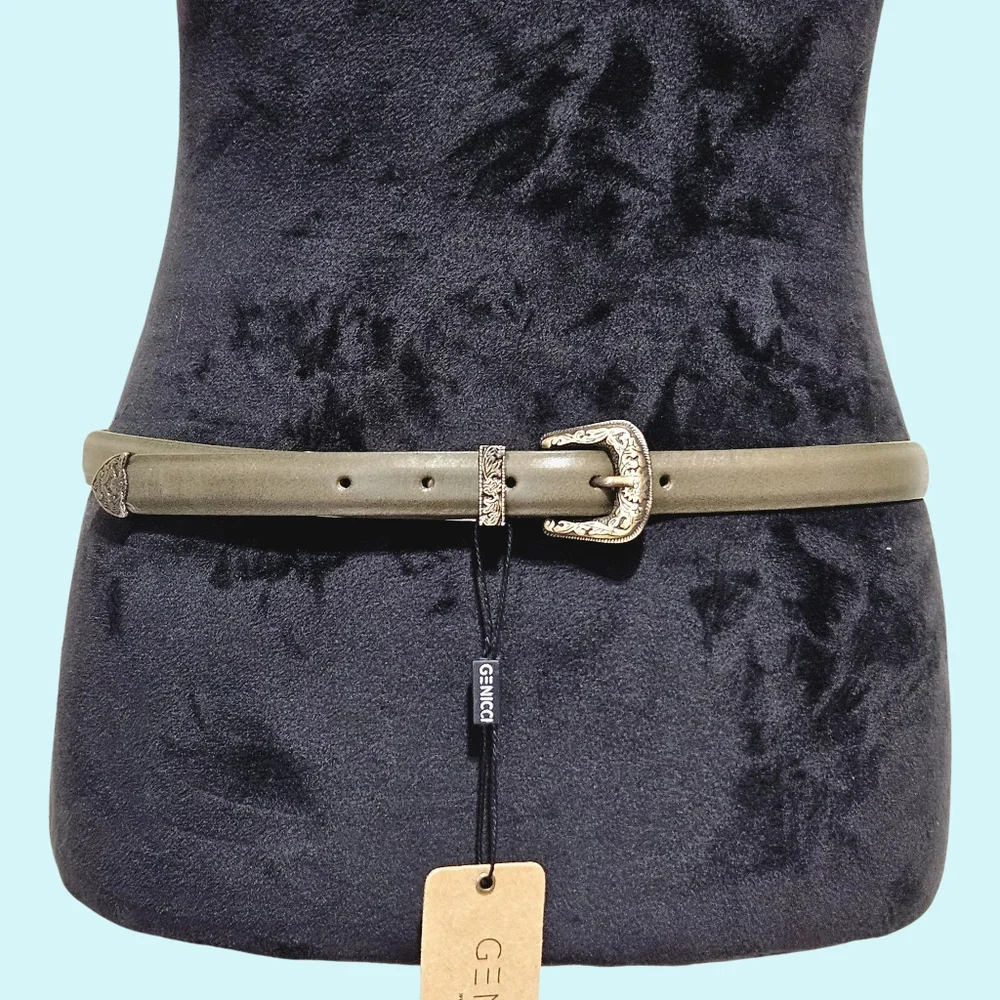 Genicci Belt Olive 0.75